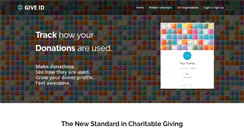 Desktop Screenshot of giveid.org